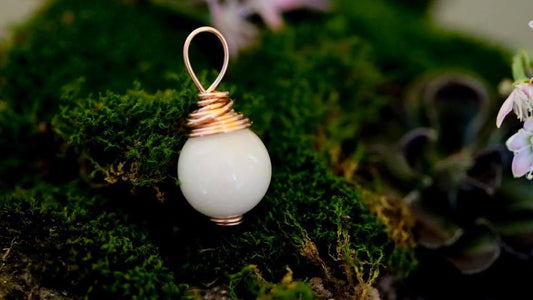 Wire Wrapped Orb Pendant