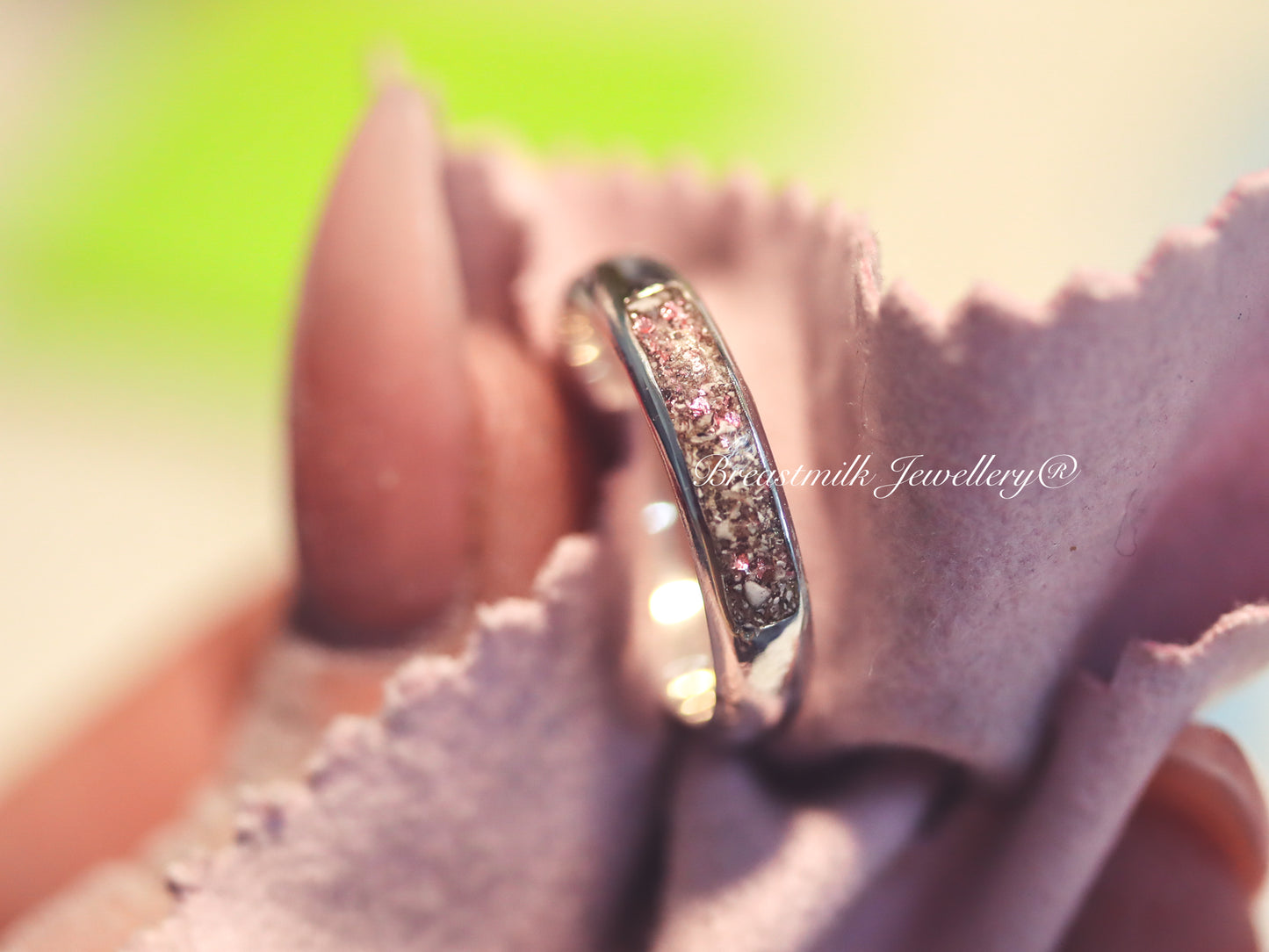 Channeled Love ring